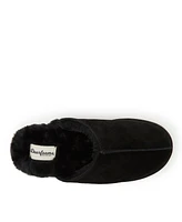 Dearfoams Men's Bradford Genuine Suede Scuff House Slipper