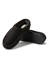 Dearfoams Men's Thompson Wool Blend Clog Slipper