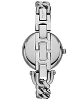 Kate Spade New York Women's Holland Three-Hand Silver-Tone Watch 34mm