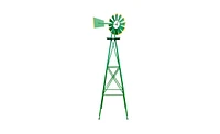 Slickblue 8FT Weather Resistant Yard Garden Windmill Durable Outdoor Decor for Your Landscape