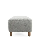 Comfortable Ottoman, Grey