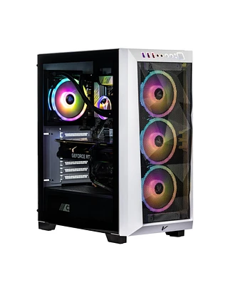 Velztorm White Pilum Cto Gaming Desktop Pc Liquid-Cooled (Amd Ryzen 7 5700X 8-Core, GeForce Rtx 3060 12GB, 32GB DDR4, 1TB PCIe Ssd + 1TB Hdd (3.5), Wi