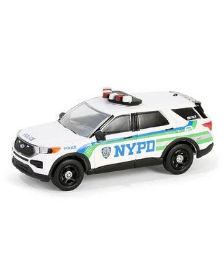 Greenlight Collectibles 1/64 2023 Police Interceptor Utility, Nypd, Hobby Exclusive