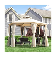 Slickblue Patio Gazebo for Outdoor Shelter and Stylish Entertaining Spaces