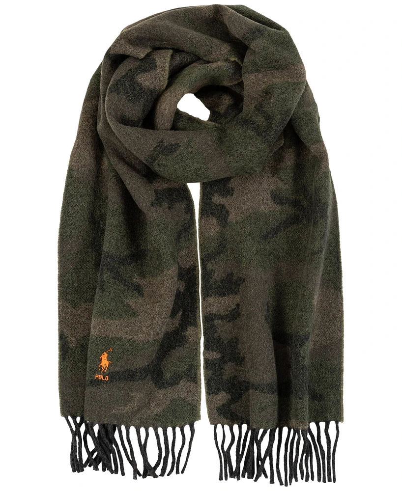 Polo Ralph Lauren Men's Camo Jacquard Scarf