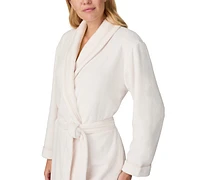 Ellen Tracy Women's Long-Sleeve Chenille Shawl-Collar Robe