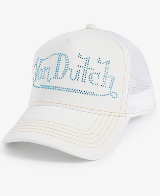 Von Dutch Women's Bling Trucker Hat