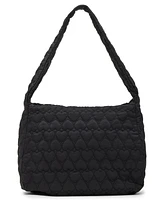 Madden Girl Nellie Heart Hobo Bag