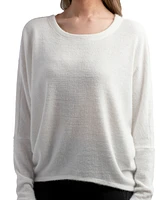 Bcx Juniors' Mohair Dolman-Sleeve Scoop-Neck Top