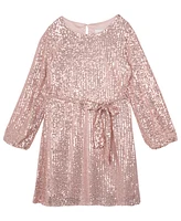 Rare Editions Big Girls Sequin Shift Dress