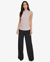 Calvin Klein Women's Crewneck Sleeveless Top