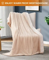 Westinghouse Heated Flannel and Sherpa Blanket