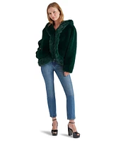 Steve Madden Women's Everfrost Faux-Fur Hooded Jacket