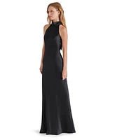 Steve Madden Women's Lara Satin Maxi Dress