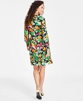 I.n.c. International Concepts Women's V-Neck Wrap Dress, Exclusively at Macy's