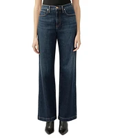 Silver Jeans Co. Women's Highly Desirable High Rise Trouser Leg Jeans