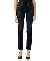 Silver Jeans Co. Women's Suki Mid Rise Curvy Fit Straight