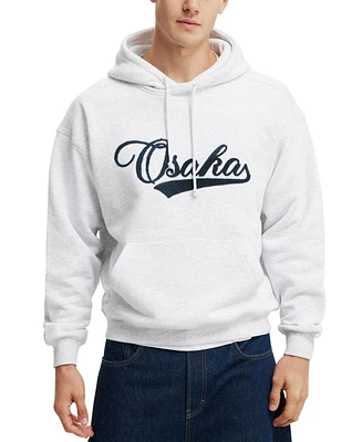 Cotton On Men's Box Fit Graphic Hoodie