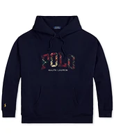 Polo Ralph Lauren Men's The Rl Fleece Plaid-Logo Hoodie