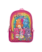 Care Bears Love All Youth Girl's 2-Piece 16" Backpack & Lunch Kit Combo Set