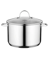 BergHOFF Comfort 10" 18/10 Stainless Steel Stockpot 7.2Qt., Glass Lid