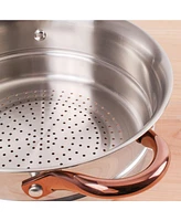 BergHOFF Ouro Gold 18/10 Stainless Steel 10" Steamer Insert, Two Side Handles