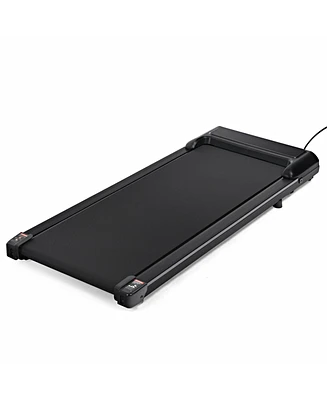 Slickblue 300 lb Capacity Walking Pad Portable Desk Treadmill for Home Office & Under-Desk Use