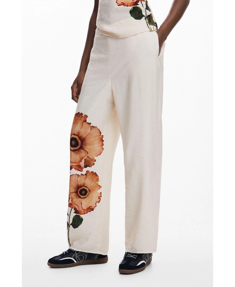 Desigual Women's Floral pants