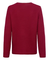 Olsen Women's Rib Knit Pullover