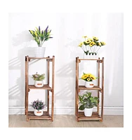 Unho Multifunctional 8 Tiers Garden Patio Plant Stand Flowers Rack Indoor Outdoor