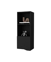 Fm Furniture Pima Wall Cabinet in Melamine With One Door
