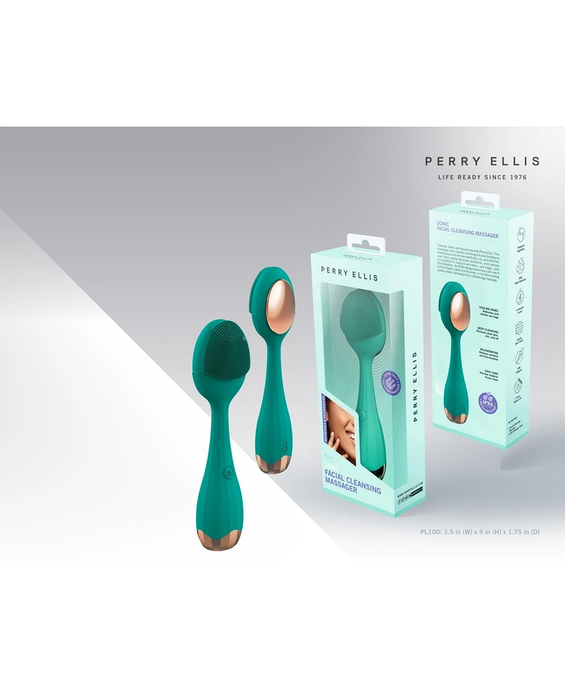 Perry Ellis Silicone Facial Cleansing Device & Massager