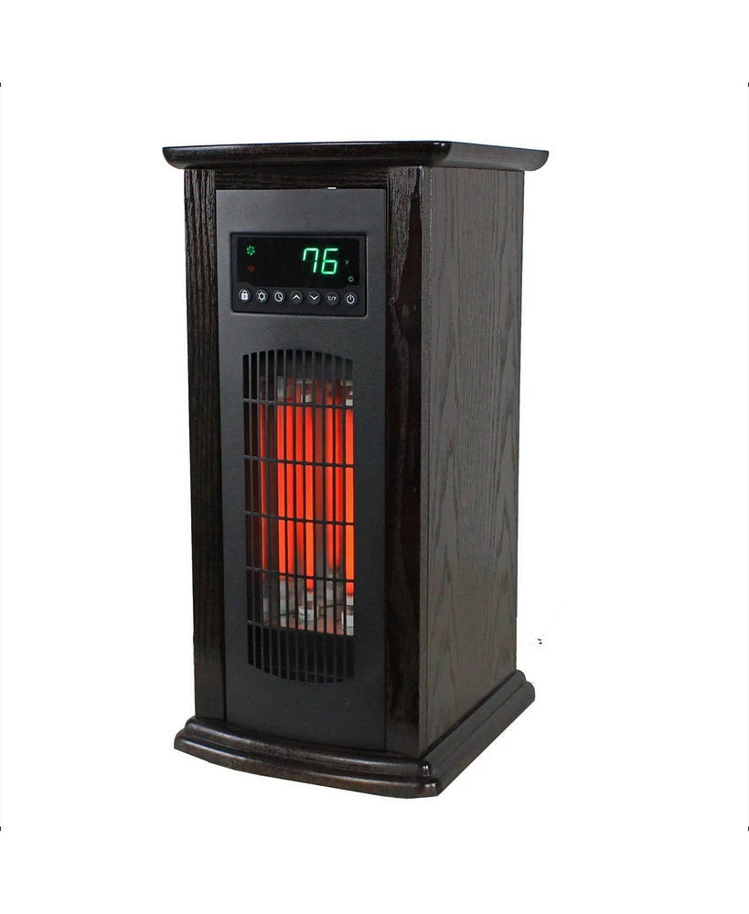 LifeSmart LifePro 1500 Watt 1500 Btu Infrared Quartz Indoor Tower Space Heater