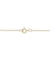 Diamond Heart Cross 18" Pendant Necklace (1/3 ct. t.w.) in 14k Gold