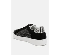 London Rag Cosmolight Glitter Faux Leather Sneakers