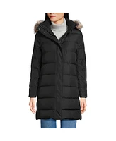 Lands' End Women's Wide Channel 600 Down Puffer Coat