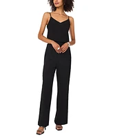 Vince Camuto Women's Lace-Trim Pull-On Ponte Pants