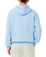Lacoste Men's Relaxed Fit Long Sleeve Flower Print Logo Hoodie - HBP
