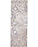 Feizy Micah 3046F 2'10"x7'10" Runner Area Rug