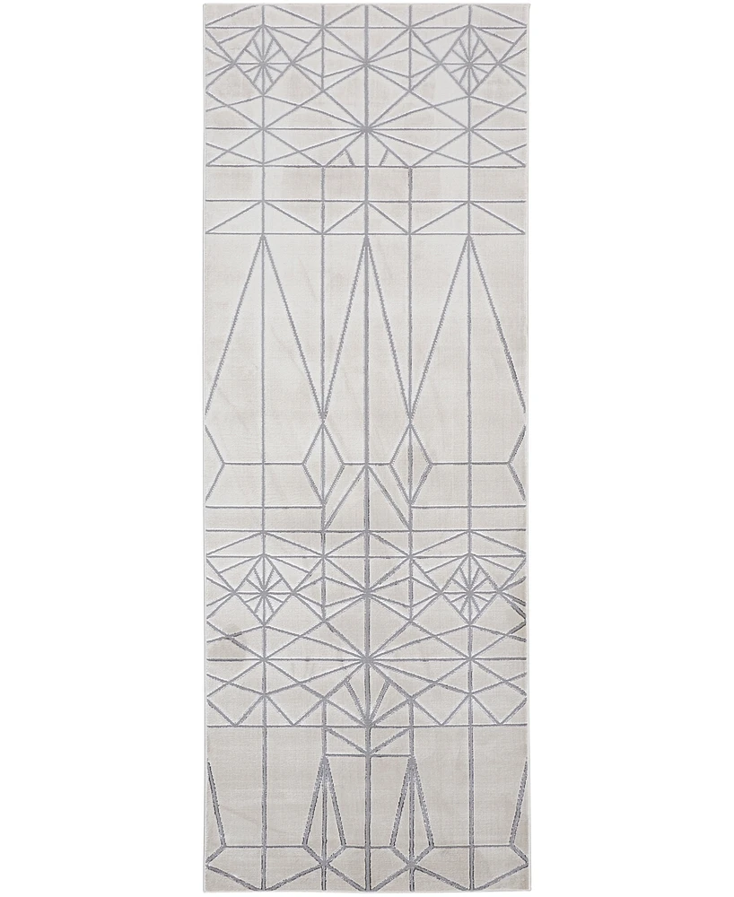 Feizy Micah 3045F 2'10"x7'10" Runner Area Rug