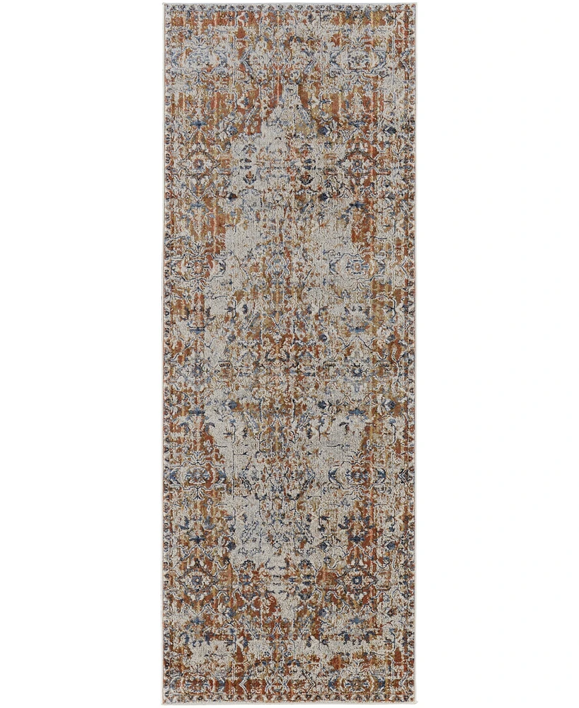 Feizy Kaia 39HVF 3'x8' Runner Area Rug