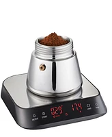 Gefu Stainless Steel Multifunction 0.3 oz to 6.6 lb. Kitchen Scale