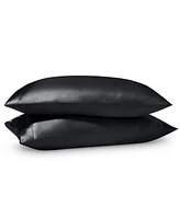 Bare Home Satin Envelope Closure Pillowcase Set