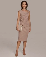 Donna Karan New York Womens Textured Knit Cami Pencil Skirt