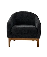 Hulala Home Augus Modern Boucle Armchair Chair with Adjustable Feet