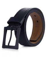 Mio Marino Men's Solid Casual Prong Belt