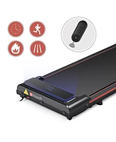 Slickblue Walking Pad Treadmill for Home Office - 300 lb Capacity Portable Under-Desk Walking Machine