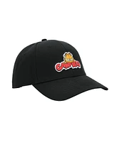 Garfield Men's Character Logo Black Baseball Cap