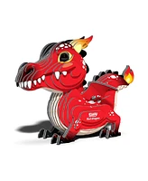 Safari Ltd Eugy Red Dragon 3D Puzzle Set