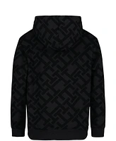 Tommy Hilfiger Toddler and Little Boys Allover Print Soft Fleece Hoodie